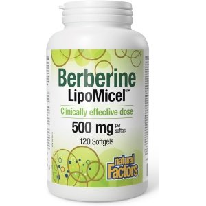 Berberine LipoMicel Matrix 120 softgels Natural Factors