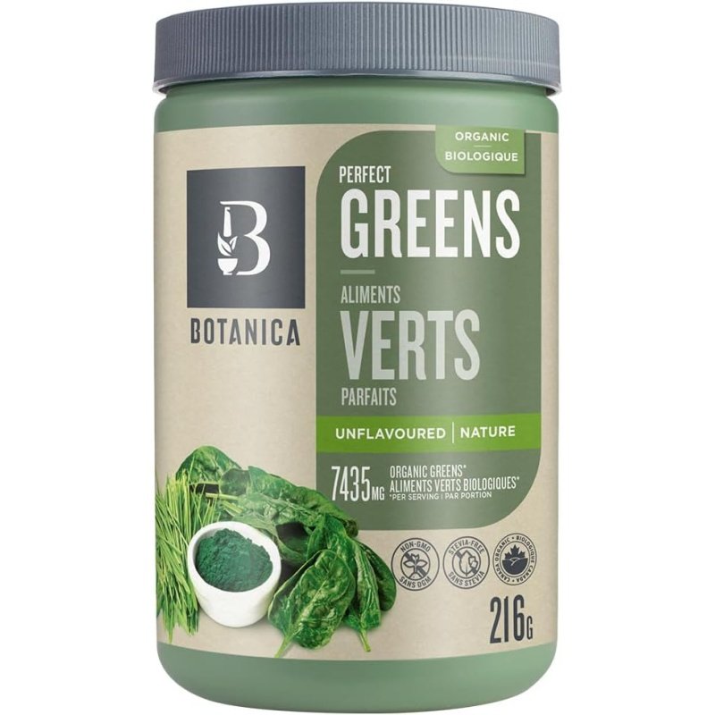 Perfect Greens 216g Unflavoured Botanica