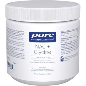 NAC + GLYCINE 159G PURE ENCAPSULATIONS