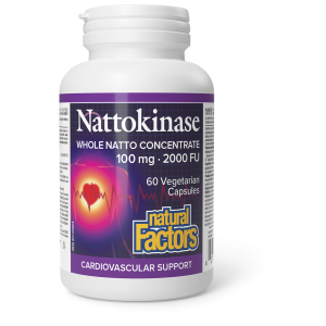 Nattokinase 60 Vegetarian Capsules Natural Factors