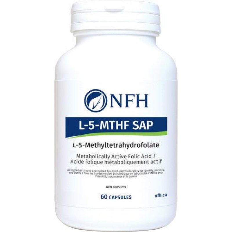 L-5 MTHF SAP 60 CAPSULES NFH