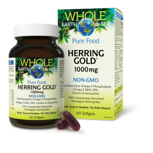 Herring Gold 1000mg 60 softgels Natural Factors