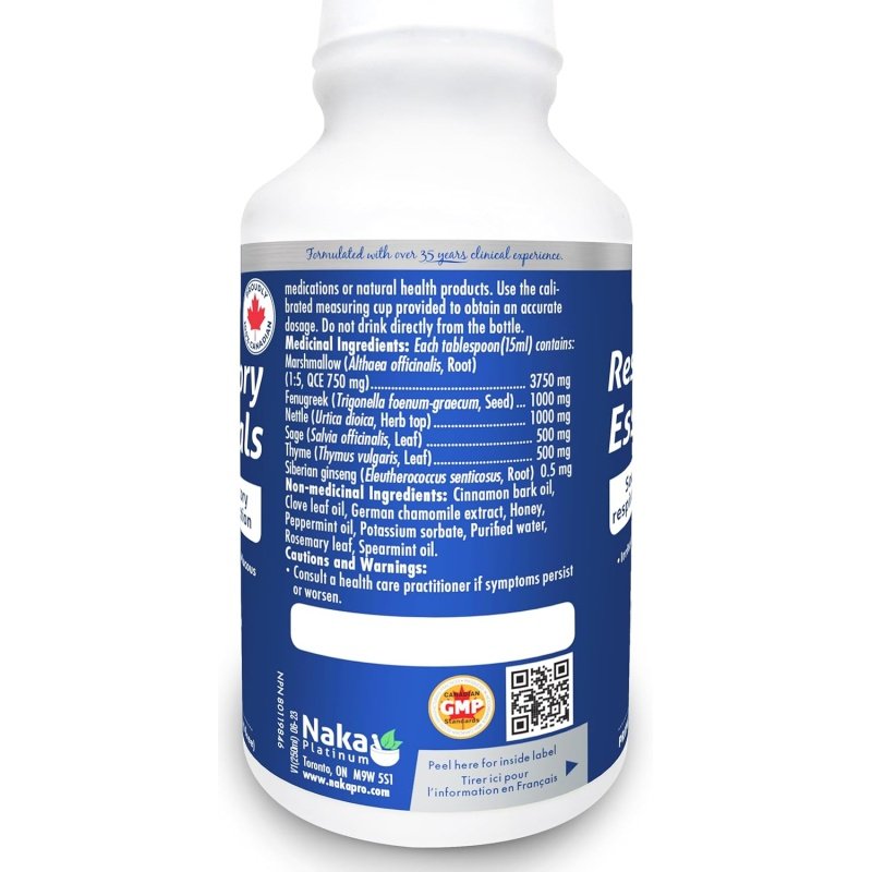 Respiratory Essentials 600ml Naka - Image 2