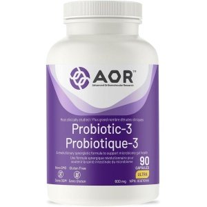 PROBIOTIC 3 90 Capsules AOR