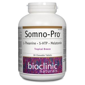 SOMNO-PRO 90 CHEWABLE TABLETS BIOCLINIC NATURALS
