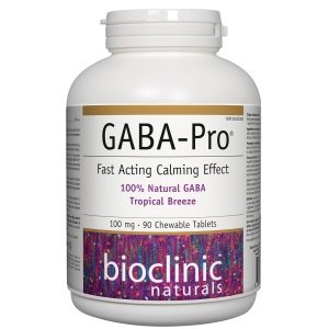 GABA-PRO 90 CHEWABLE TABLETS BIOCLINIC NATURALS