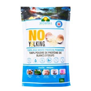 100% Egg White Protein 500grams Muskoka Mornings