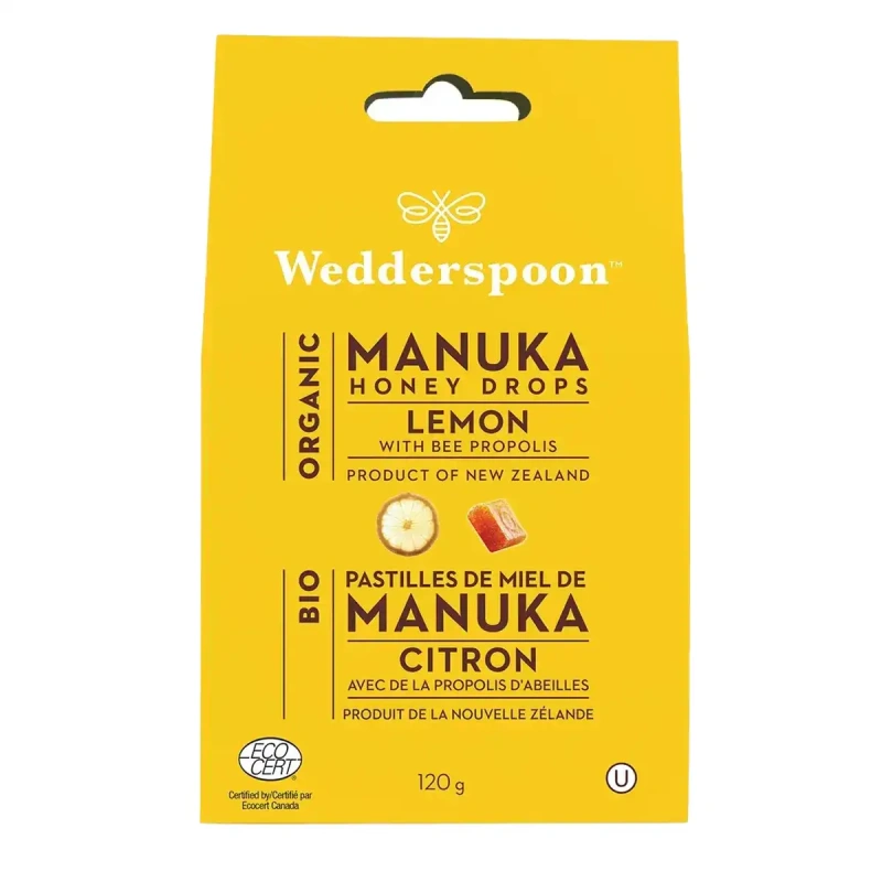 MANUKA HONEY DROPS LEMON