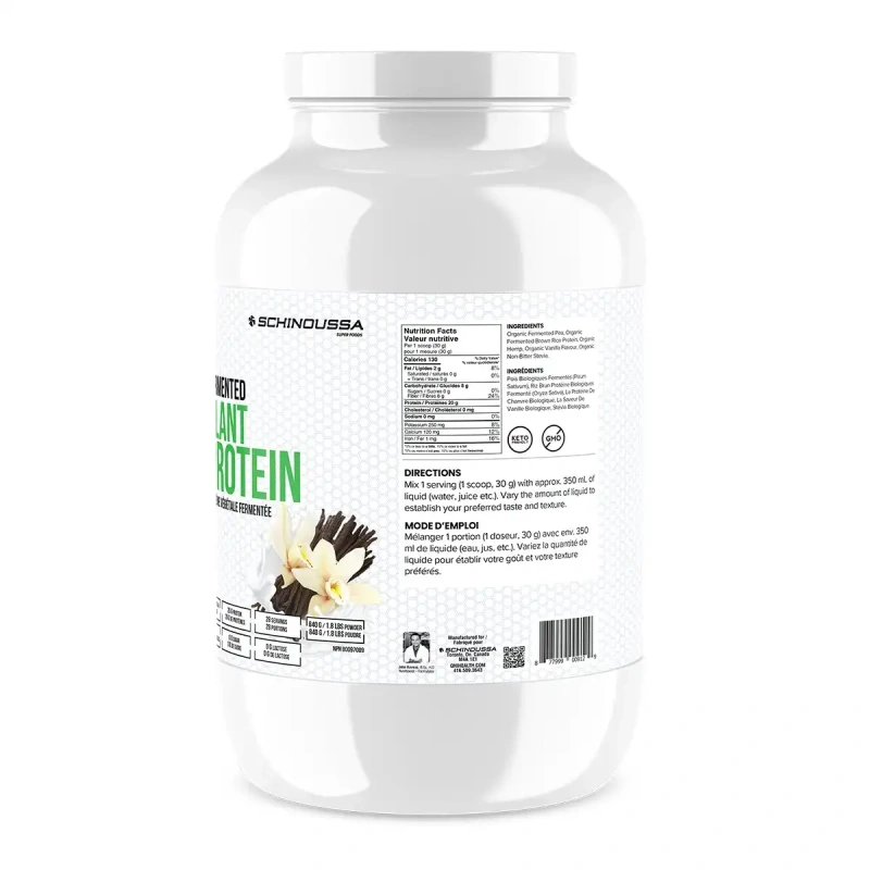 Phyzik Vegan Protein Vanilla Schinoussa - Image 2