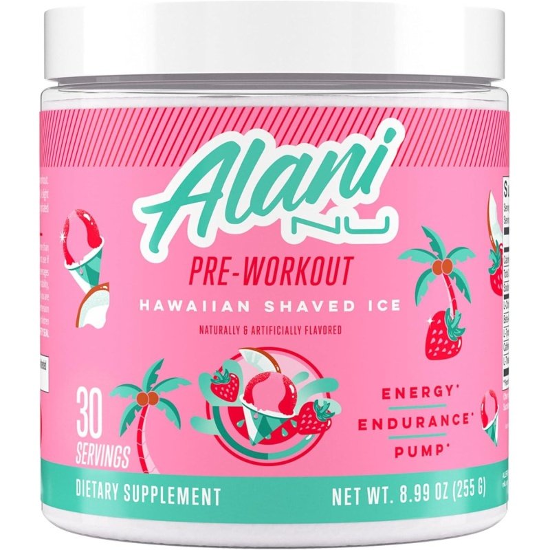 Alani Nu Preworkout Hawaiian Shaved Ice