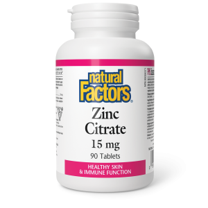 Zinc Citrate 15mg 90T NF