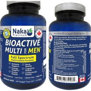 Bioactive Multi Men 60 Cap NAKA