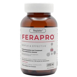 FERAPRO 150 | 100 Capsules High-Dose Iron Supplement