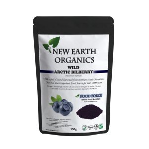 Wild Arctic Bilberry 150g New Earth Organics
