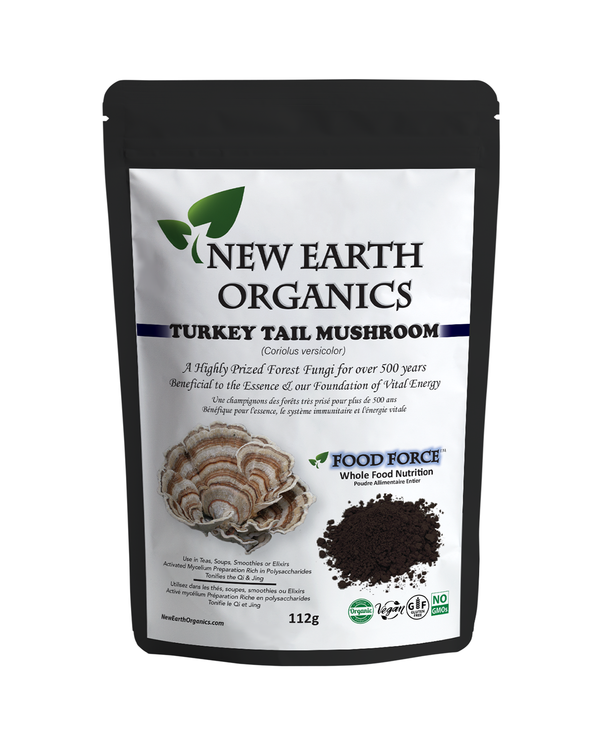 Turkey Tail 112g New Earth Organics