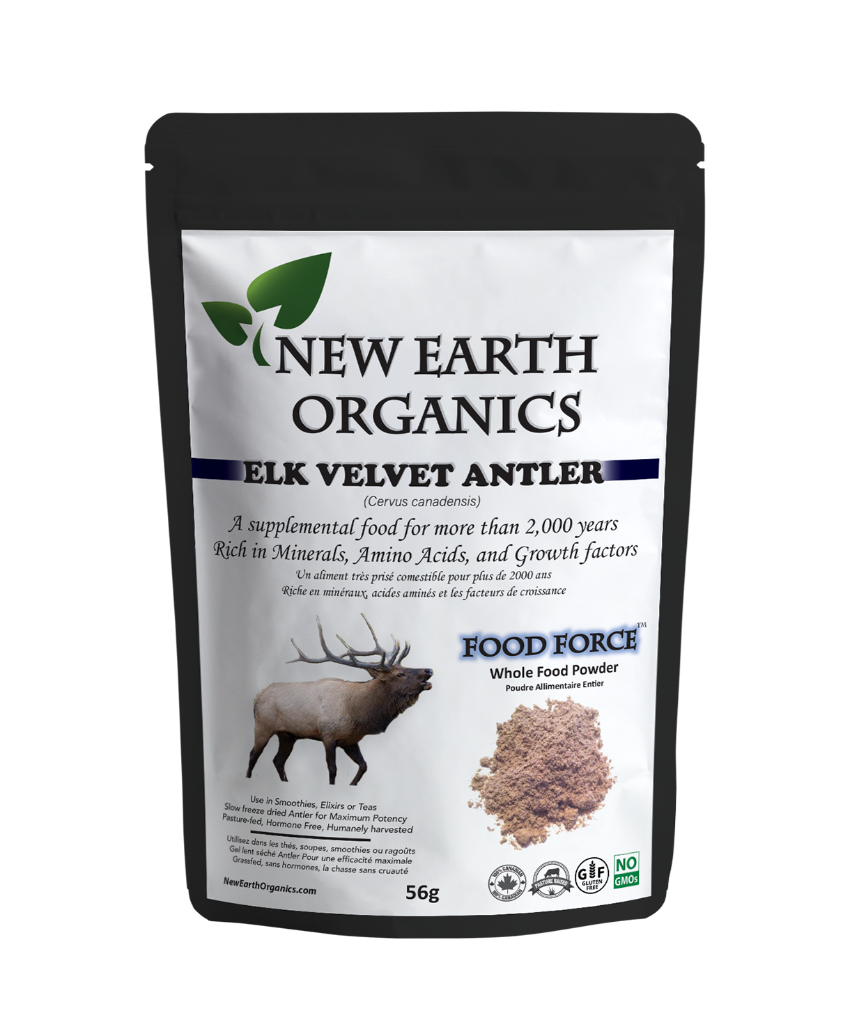 Elk Velvet Antler 56g New Earth Organics