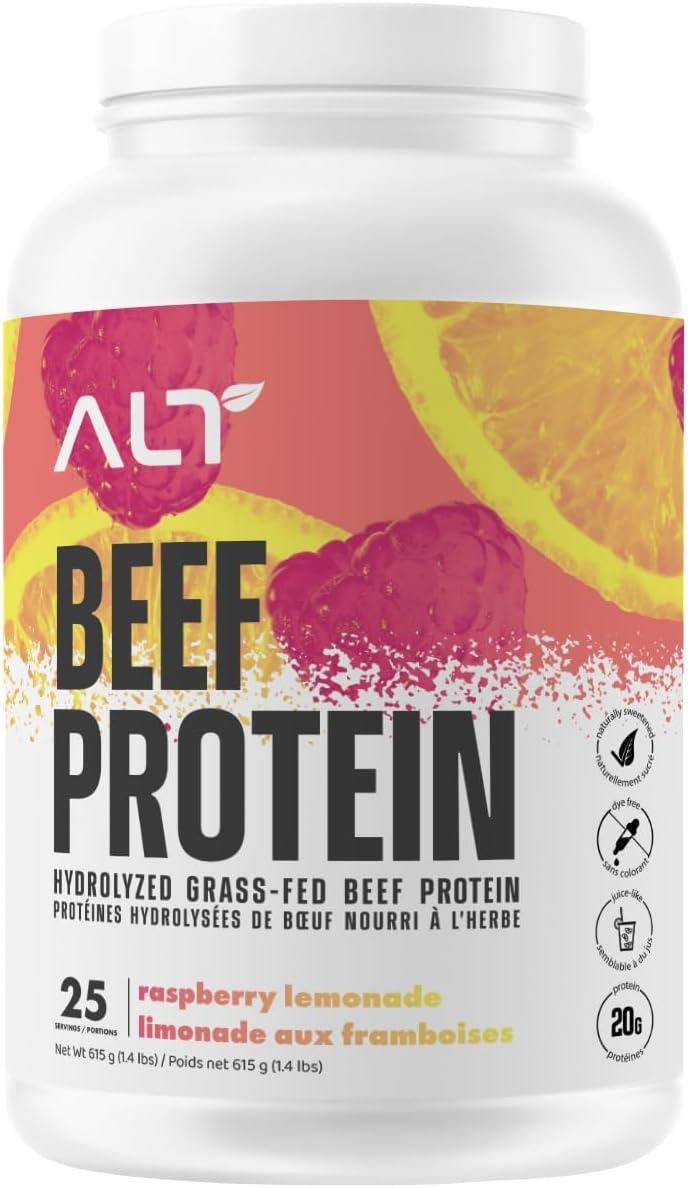 ALT Beef Protein Raspberry Lemonade