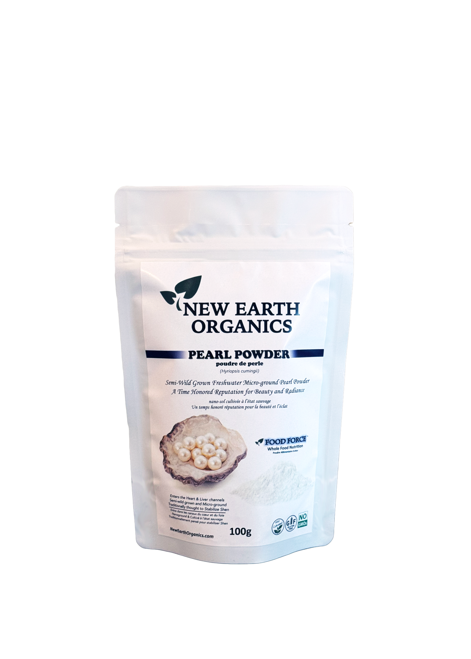 Pearl Powder 100g New Earth Organics