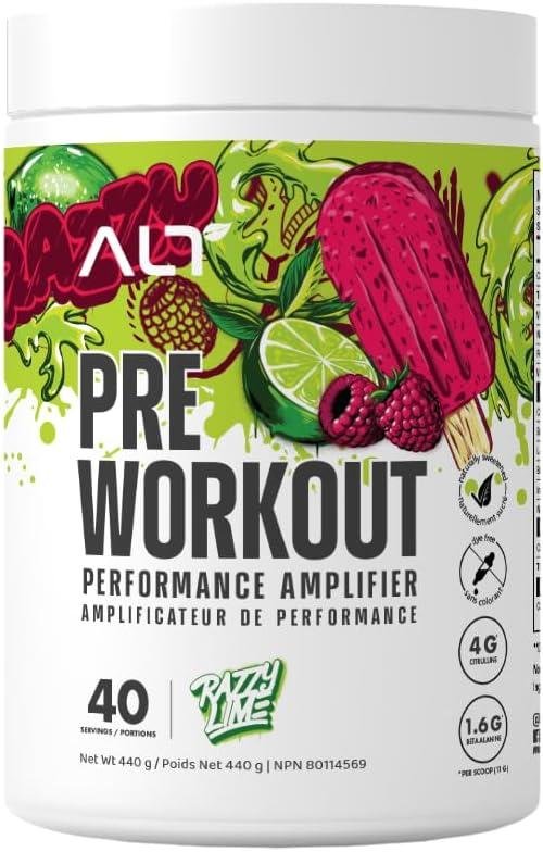 ALT Preworkout Razzy Lime