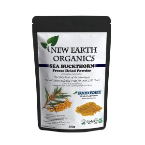 Wild Sea Buckthorn Fruit Powder New Earth Organics