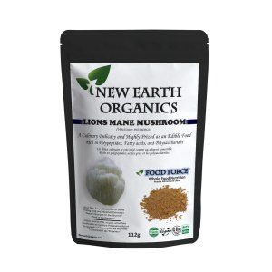 Lions Mane 112g New Earth Organics